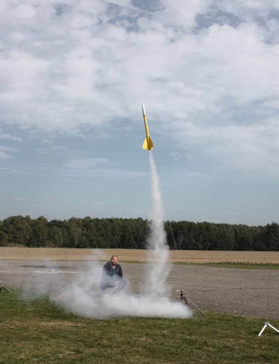 Model Honzy Zikmunda, 3xD motor - start